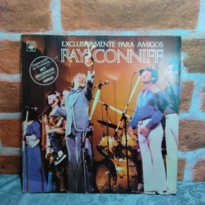 disco de vinil - exclusivamente para amigos ray conniff (ler descrição)