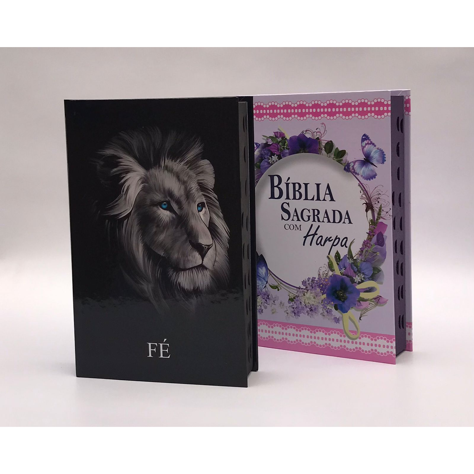 Kit 2 Bíblias  Sagrada Tamanho Grande Capa Dura Com Harpa Palavras de Jesus em Vermelho (Kit 5) em Oferta na Shopee