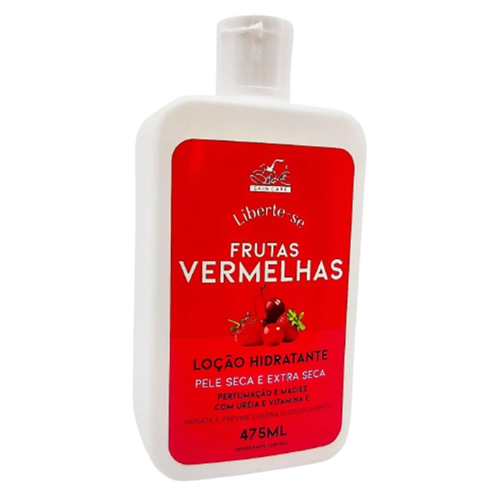 Locão Hidratante Liberta-se frutas vermelhas 475ml belkit - 1 UN em Oferta na Shopee