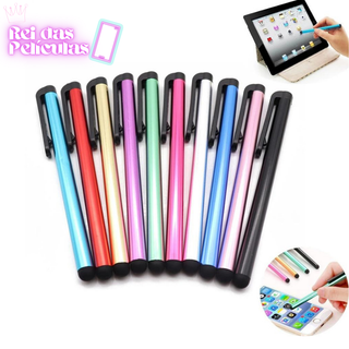 Caneta Touch Screen Stylus Celular Tablet Universal Multicoloridas Alta Qualidade Pronta Entrega em Oferta na Shopee