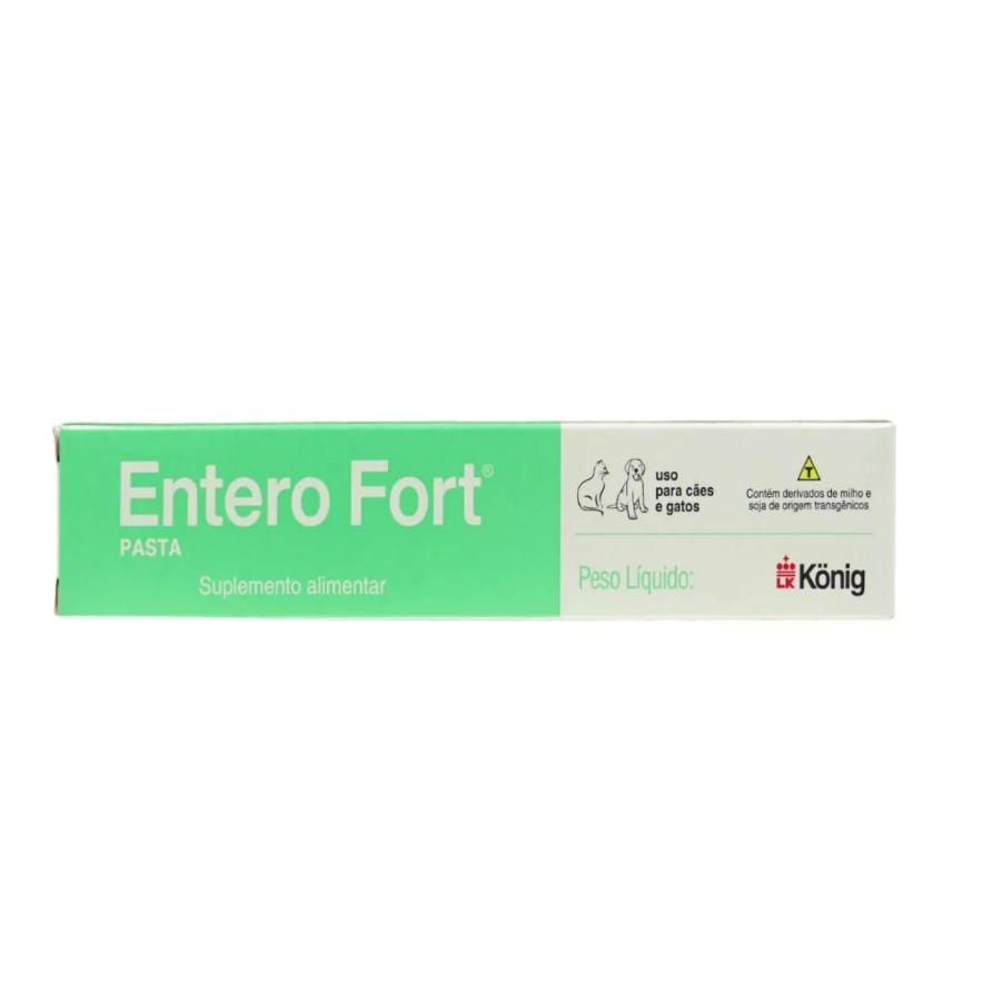 Entero Fort Pasta 30g Suplemento Alimentar para Cães e Gatos König em Oferta na Shopee