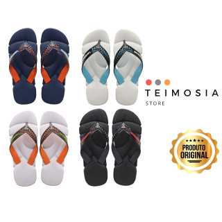 Chinelo Masculino Havaianas Power 2.0 Original Extra Macio Com Palmilha Massageadora - Várias Cores