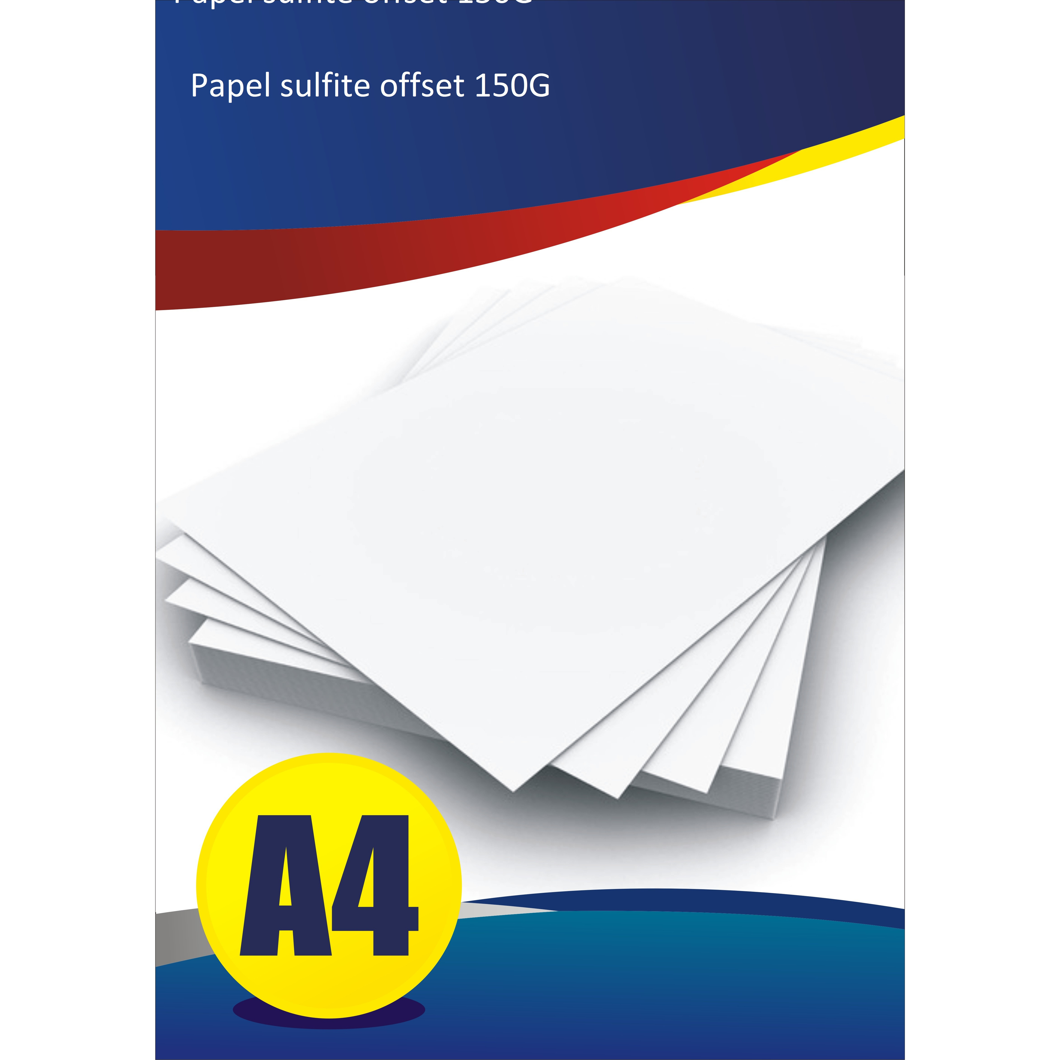 Papel Sulfite  Off-Set 150gr A4