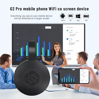 Original Chromecast G2 4K Ultra HD Para Transmissão De TV De Alta Definição Google Miracast