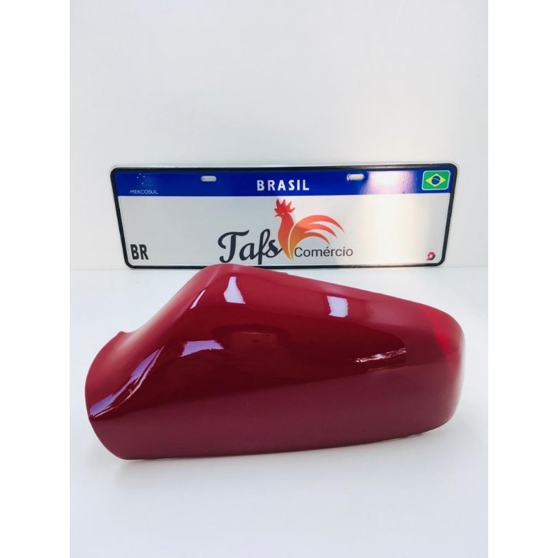 Capa Retrovisor Chevrolet Astra Lado Motorista Original Metagal Vermelho Lyra