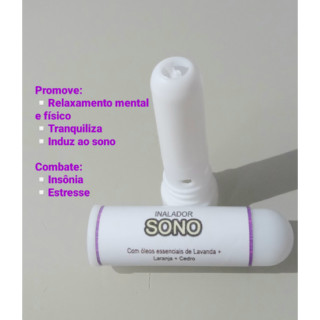 Inalador Nasal Natural de Aromaterapia com Óleos Essenciais Sono