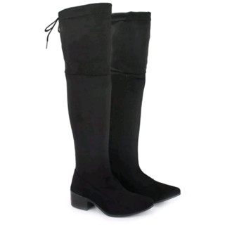 Bota Meia De Amarrar Cano Longo