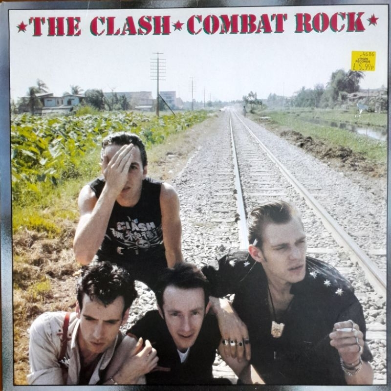 The Clash - Combat Rock - lp importado - primeira prensagem - vinil c/encarte