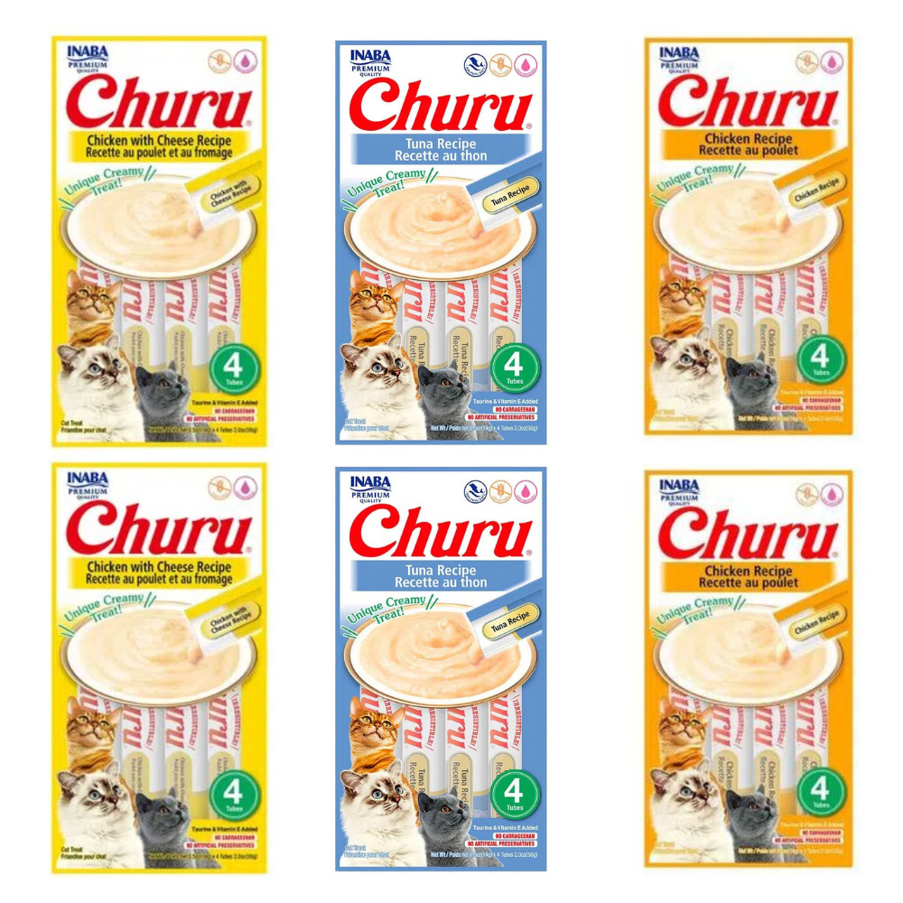 Churu Petisco para Gatos sabores