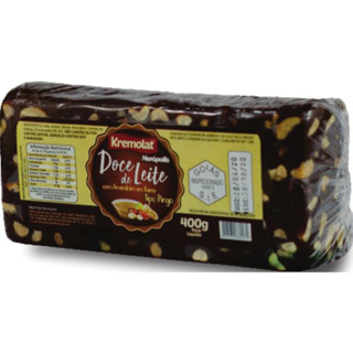 Doce de Leite Tipo Pingo com Amendoim em Barra - 400g