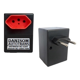 conversor Auto Transformador 70w 100va  220v para 110v/127v