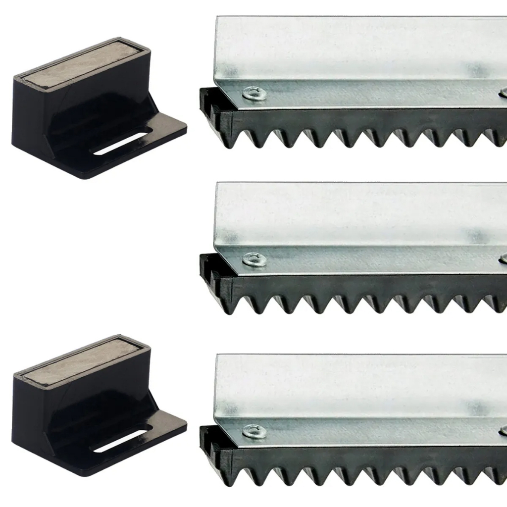 3mts Cremalheira para Motor De Portão Todas As Marcas + Par De Imãs em Oferta na Shopee