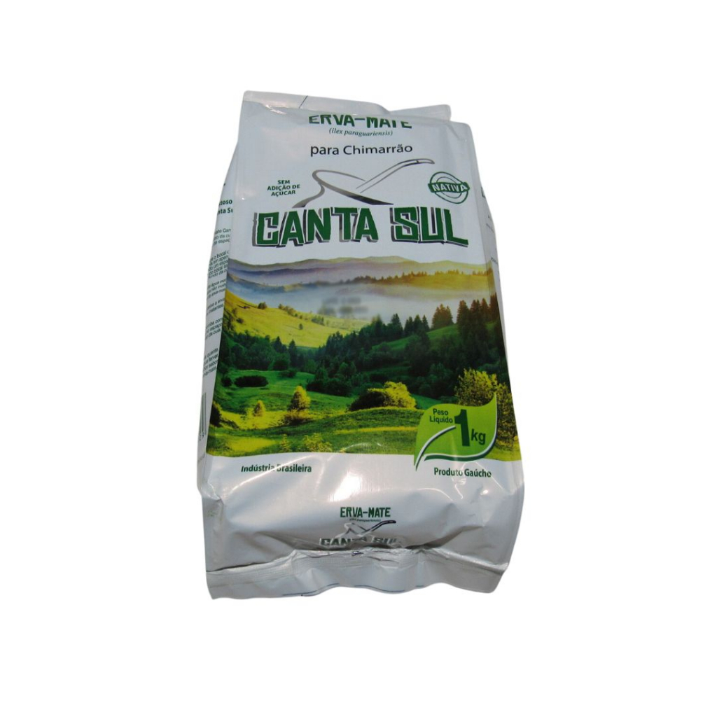 Erva Mate Para Chimarrão Canta Sul 1kg