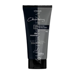 Gel Fixador P/ Cabelo Cless Charming Extra Forte Black 200g