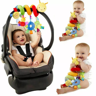 Móbile Espiral Centopeia Carrinho Bebe Conforto E Berço Sensorial