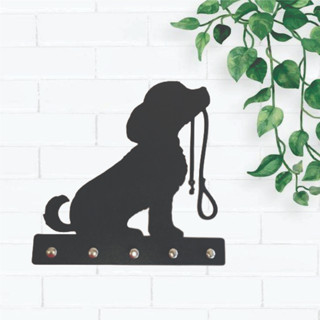 Porta chaves cachorro decorativo de parede em mdf