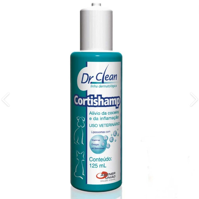Cortishamp Shampoo 125ml para Cães e Gatos Agener