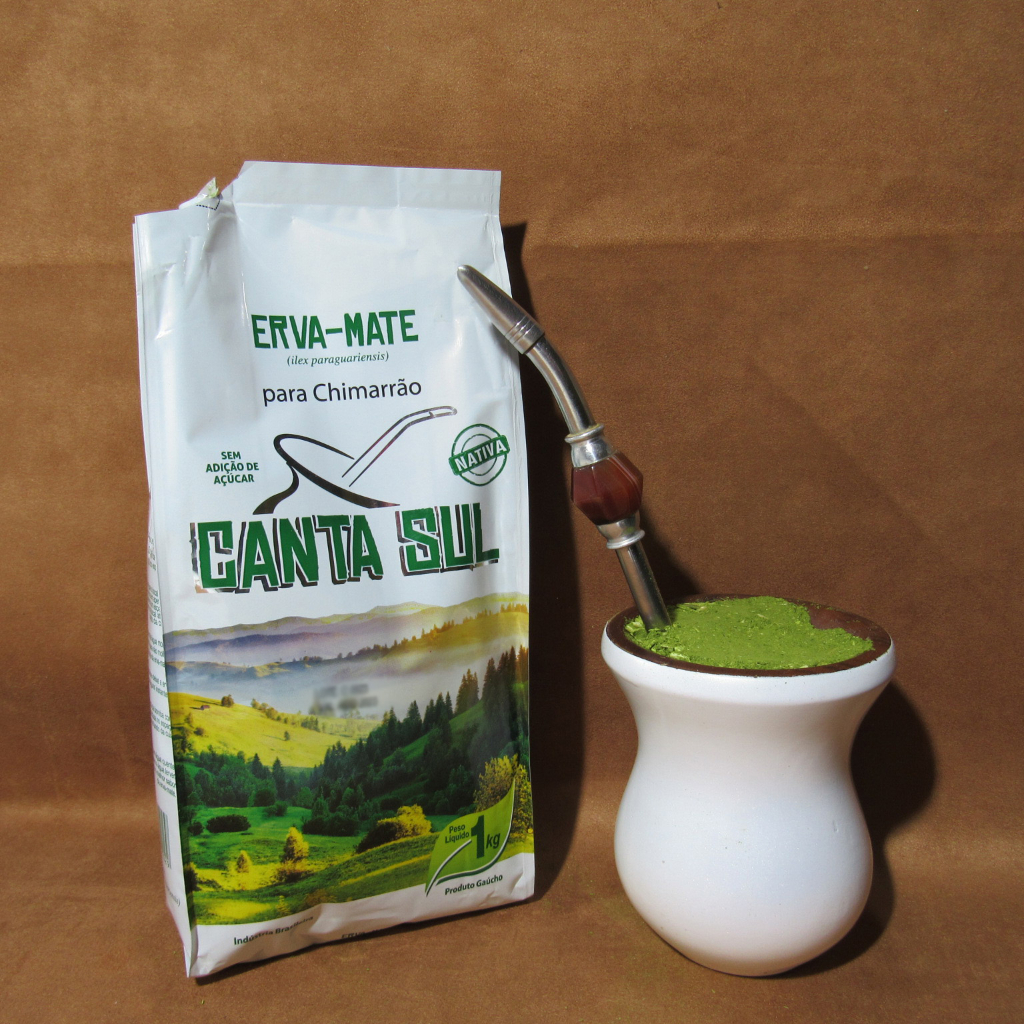 Erva Mate Canta Sul Nativa 1kg Para Chimarrão
