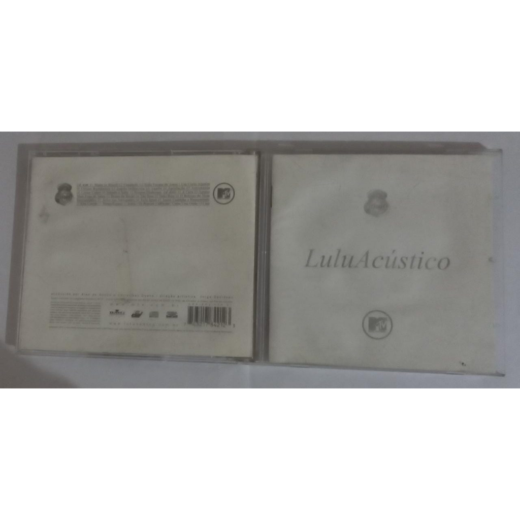 Cd Lulu Santos - Lulu Acústico Mtv ( Duplo )