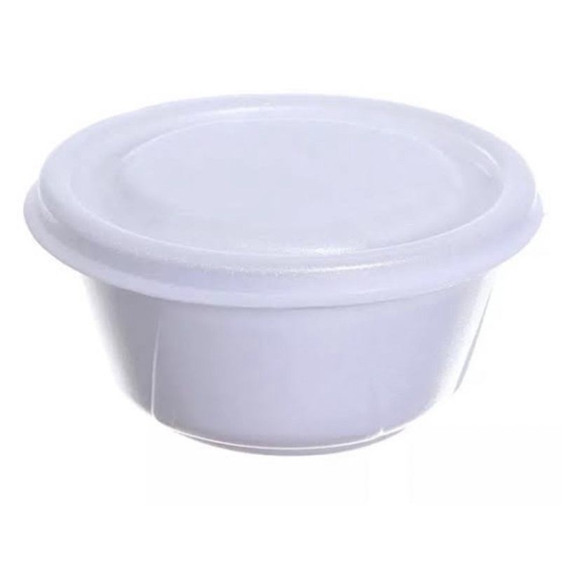 Pote Térmico Cumbuca Isopor 300ml C/tampa - 100 Unidades Copobras