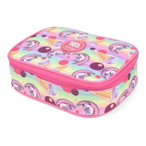 Estojo Escolar Infantil Box Unicórnio Up4you 100pens Meninas em Oferta na Shopee