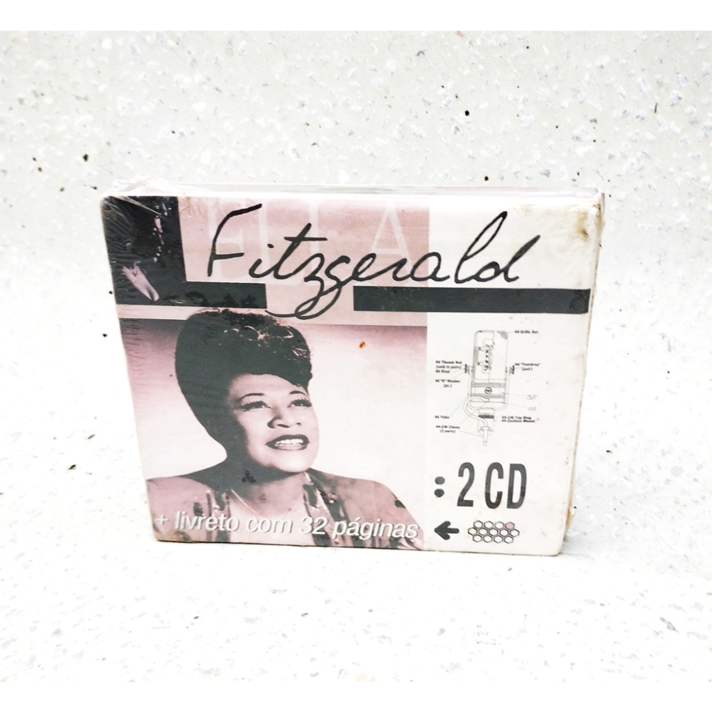 Cd Ella Fitzgerald A-tisket A-tasket Flying Home Duplo Lacrado