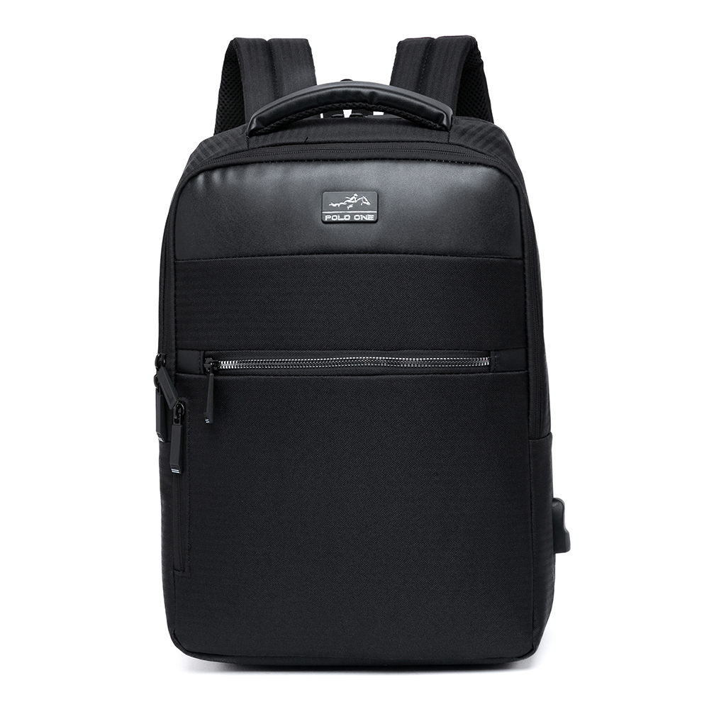 Mochila Masculina Preta Slim Executiva Trabalho Notebook