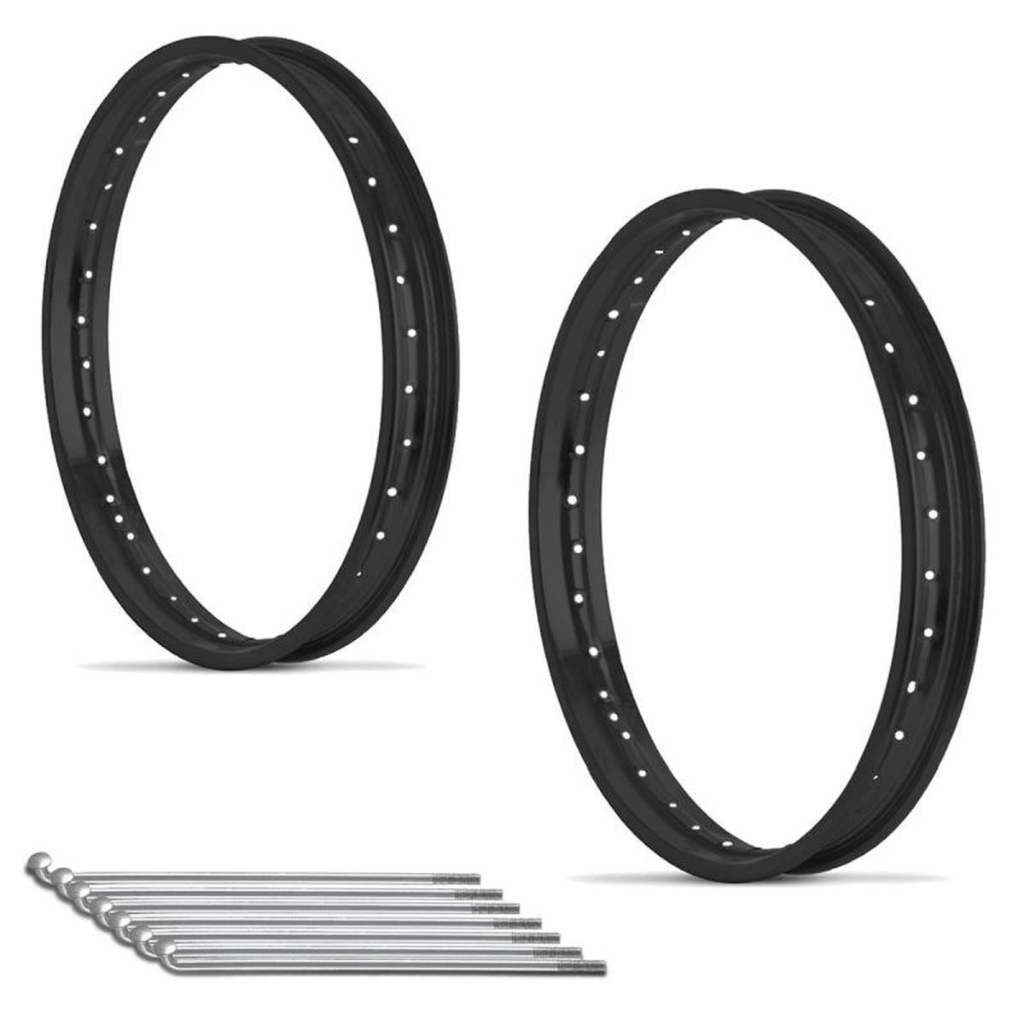 Kit de Aro e Jogo de Raio Pro Tork Titan 125/150 Ybr 125