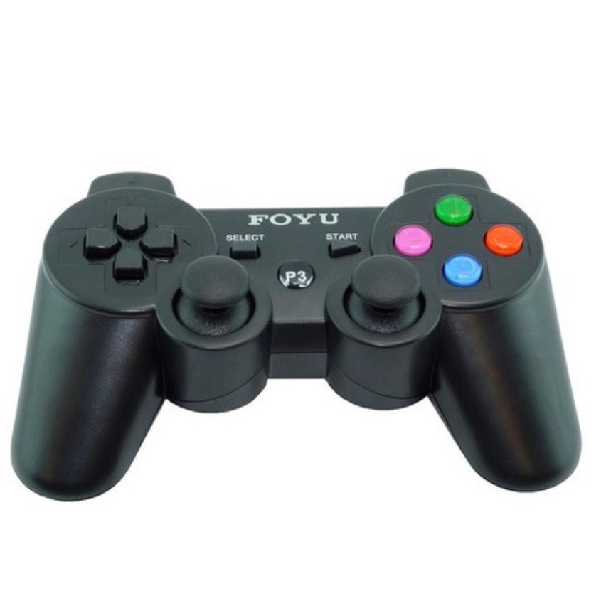 Controle Dualshock Playstation Ps3 Lacrado Sem Fio Foyu WL