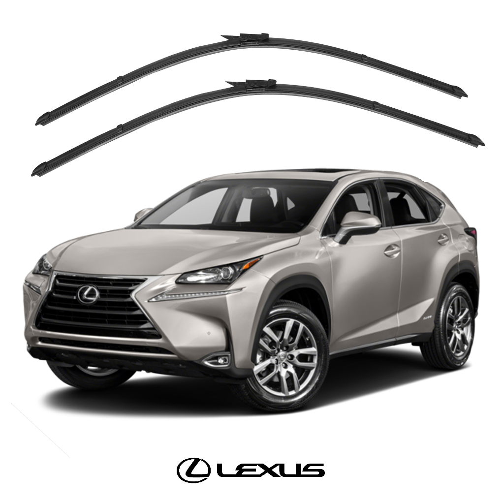 2 Palhetas Do Parabrisa Dianteiro Lexus NX 300h 2017 2018 2019 2020 Limpador Original