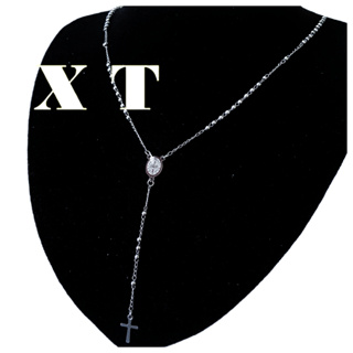 Colar Fina de Terços Corrente Aço inoxidável São Bento Dourado e Prata 316L em Oferta na Shopee