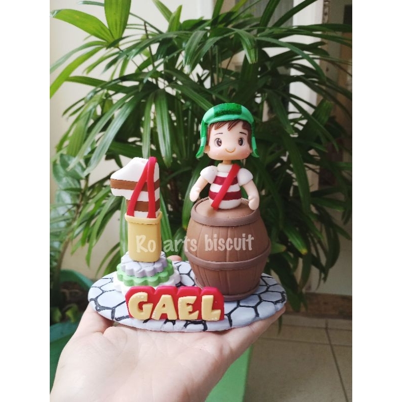 vela chaves/ topo de bolo chaves/ vela de aniversário/ vela personalizada