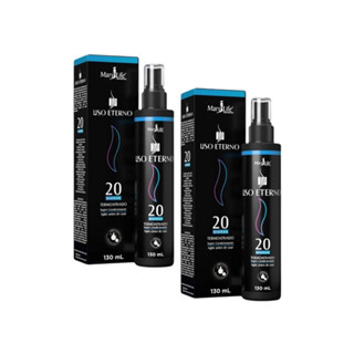 Kit 2 Finalizador Liso Eterno 20 Benefícios Termoativado 130ml MaryLife