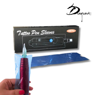 Plástico Protetor Descartável para Máquinas de Tatuagem Pen 16,5 x 5,3cm 200 Unidades em Oferta na Shopee
