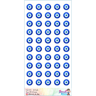 BD 315 - ADESIVO RESINADO OLHO GREGO 01 em Oferta na Shopee