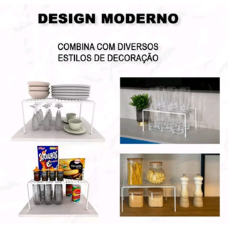 Prateleiras Divisora Organizadoras de Armário Cozinha Vários Tamanhos e Modelos em Oferta na Shopee