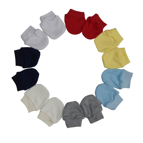 Luva Bebê Menino Menina ou Neutro Kit 2 pares