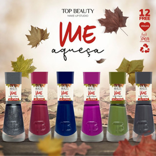 Esmalte Top Beauty Coleção Me Aqueça (escolha a cor)
