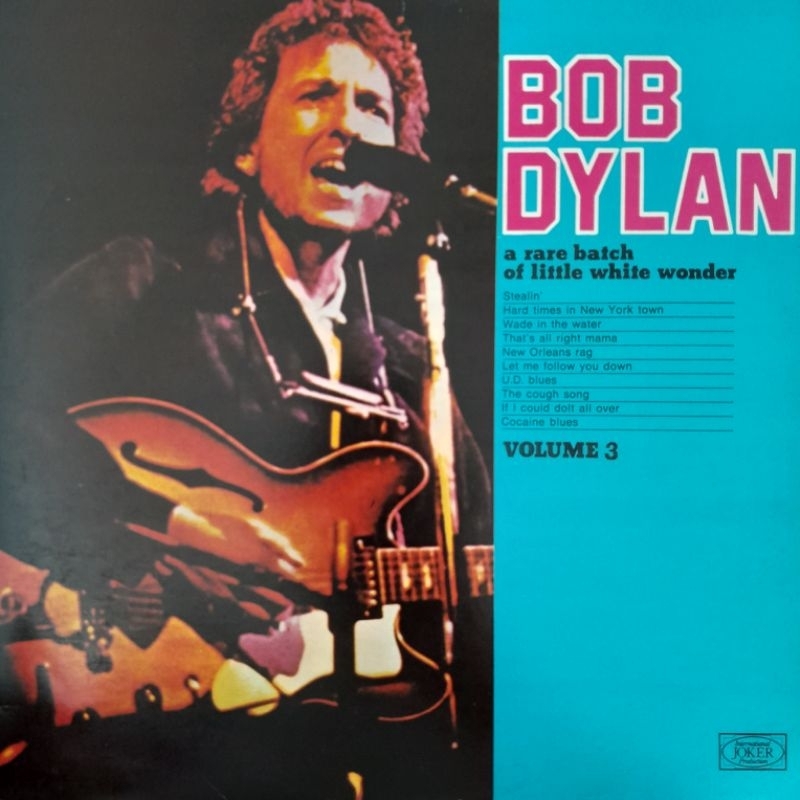 Bob Dylan - A rare batch of little wonder volume 3 - lp quase impecável - vinil
