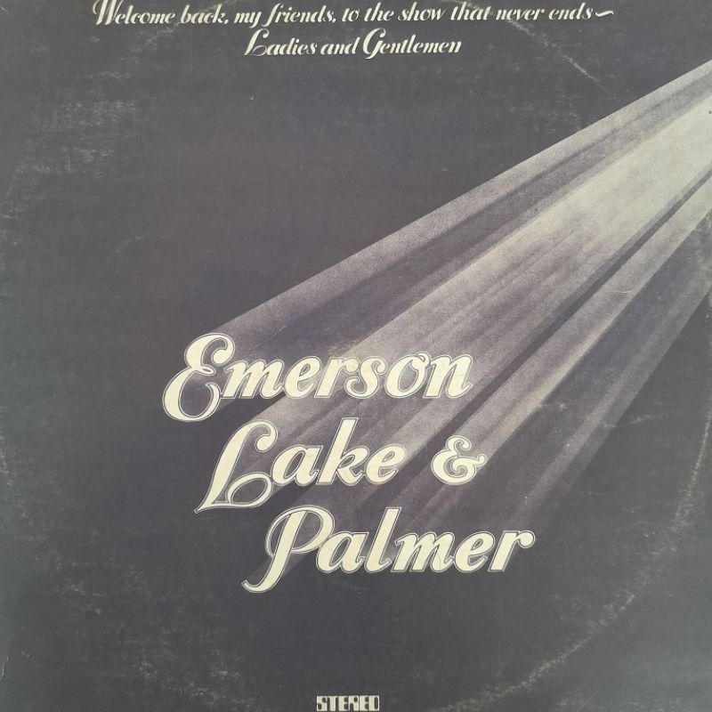 Emerson, Lake & Palmer - Welcome back, my friends- lp triplo