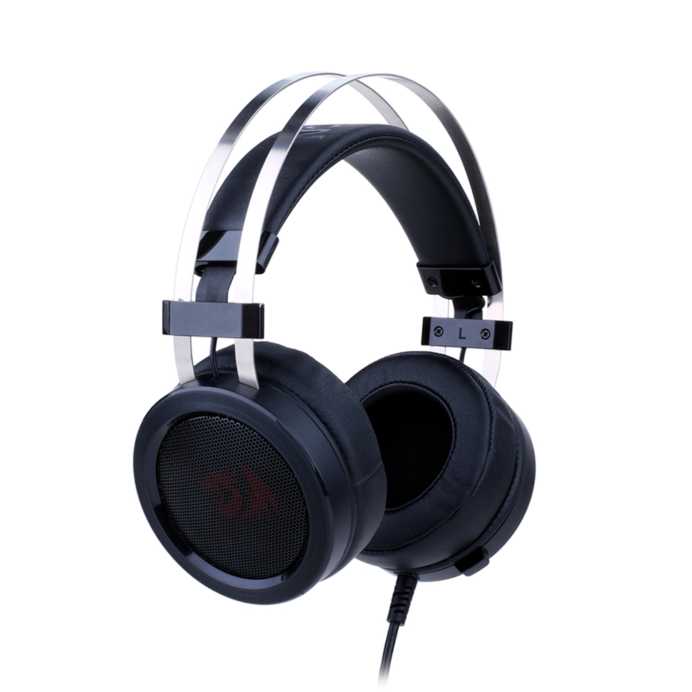 Fone Headset Gamer Redragon Scylla H901, Conexão P2 Preto