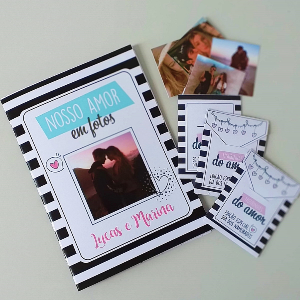 Álbum Figurinhas Personalizados Casais: Onde Comprar | BuscaProdutos