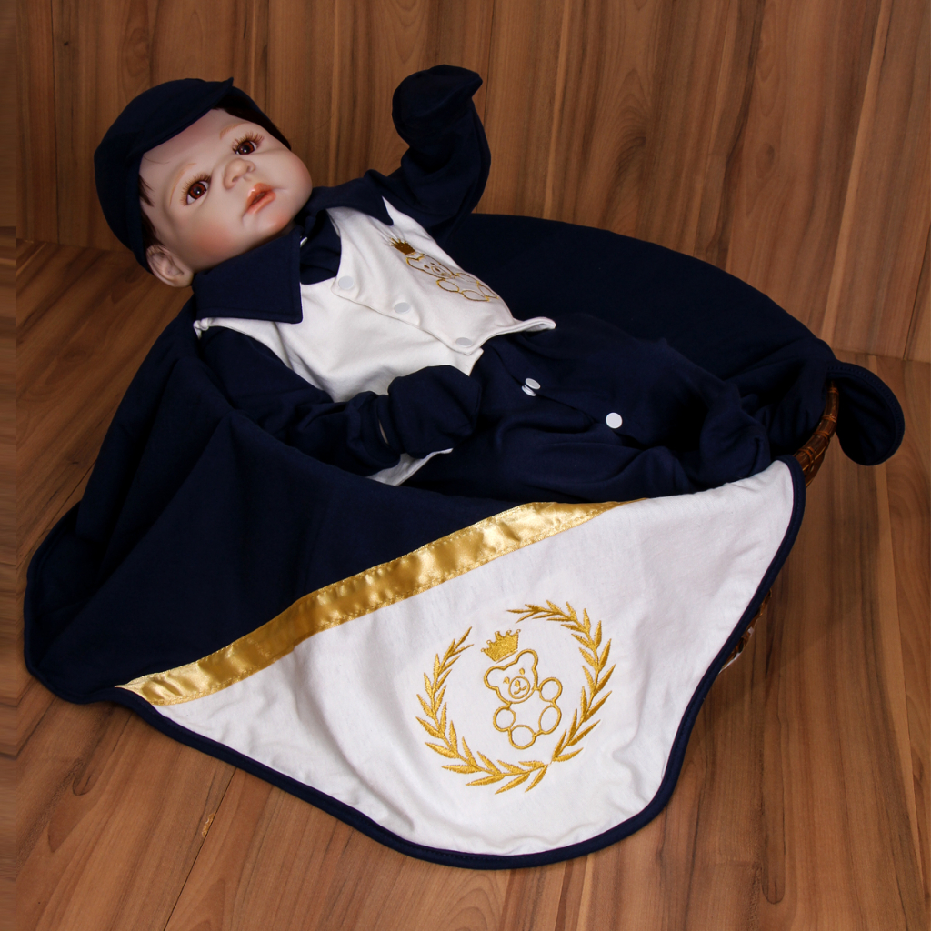 Kit Saída Maternidade Menino Bebê Roupas de Bebê Urso em Oferta na Shopee