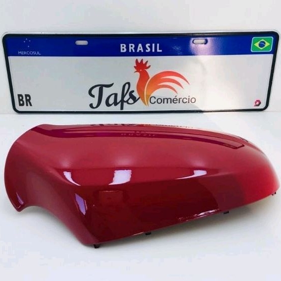 Capa Retrovisor Vectra Sem Pisca Original Metagal Lado Passageiro Vermelho Lyra
