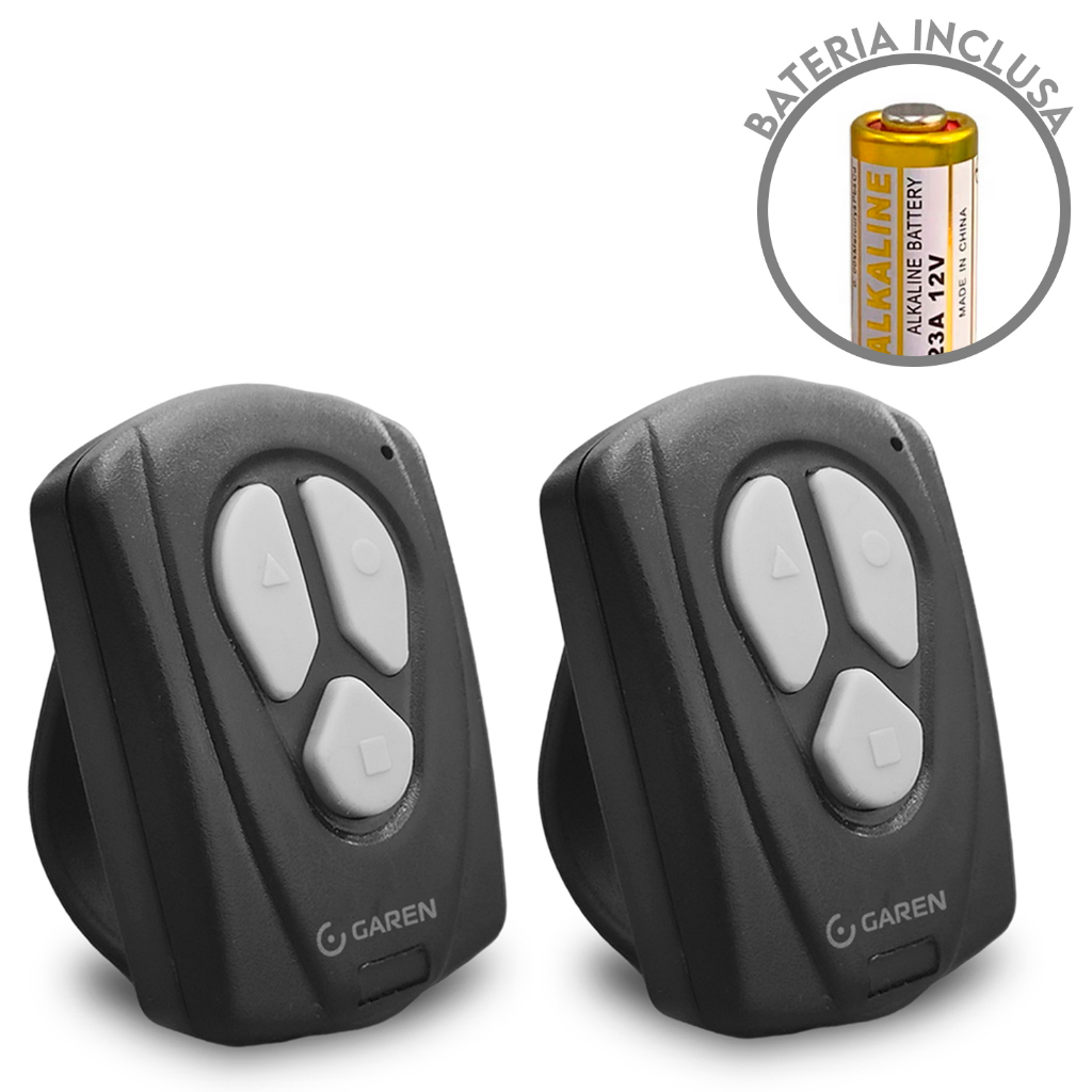 Controle Remoto Portão Eletrônico 433mhz Garen 2 Unidades em Oferta na Shopee