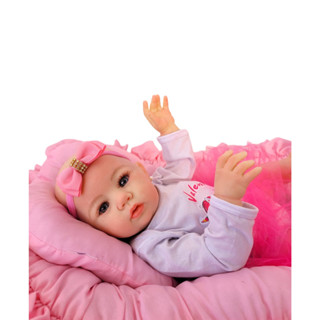 Bebê Reborn Carequinha Para Banho - Abigail (com Enxoval)
