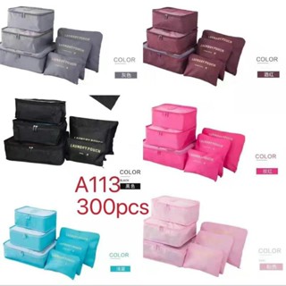 Necessaire organizadora kit com 6 A113