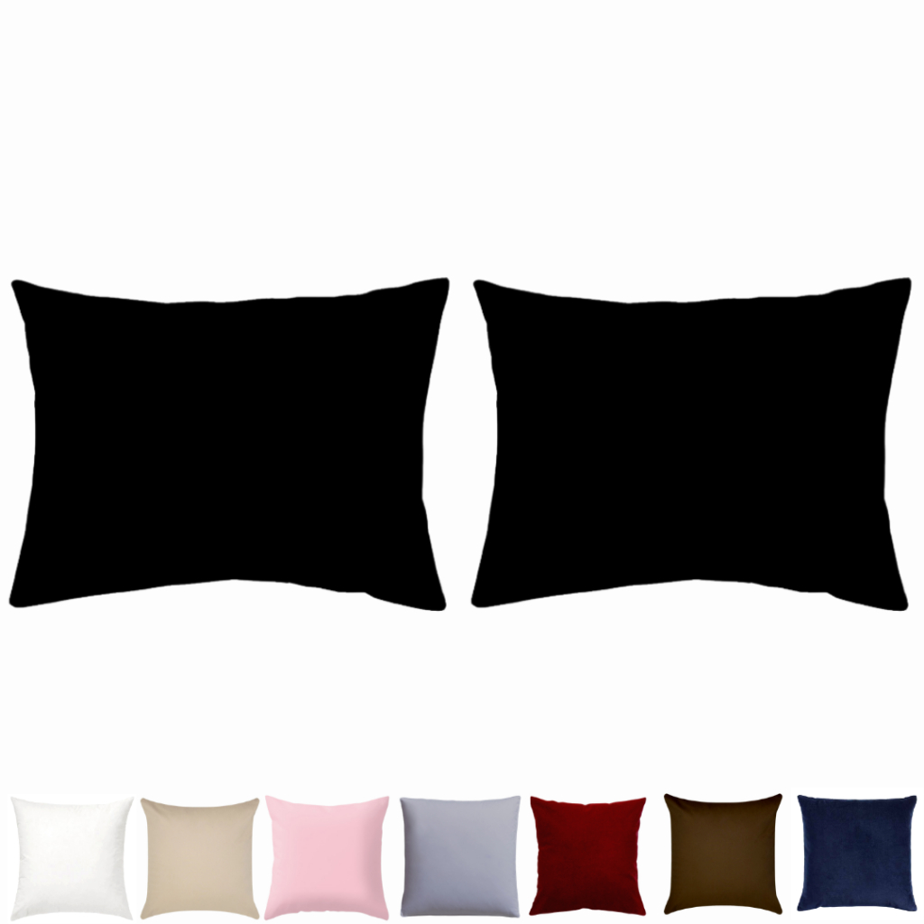 Kit 02 Almofada Grande 80X60 Encosto Apoio Para Cama Sofá Pallet Poltrona Decoração Presente