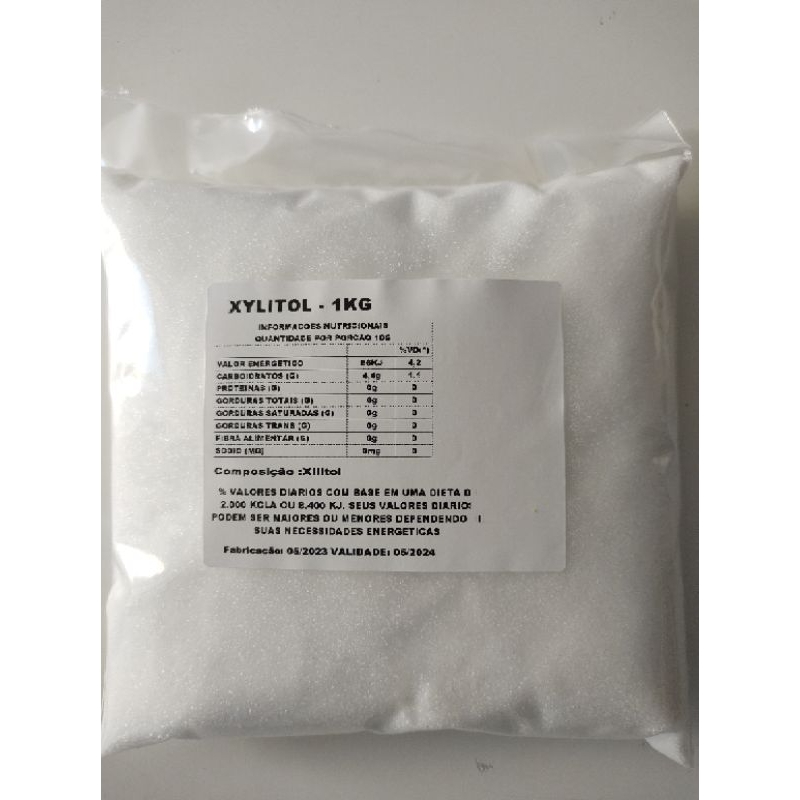 xylitol importado 1kg promoção.especial em Oferta na Shopee