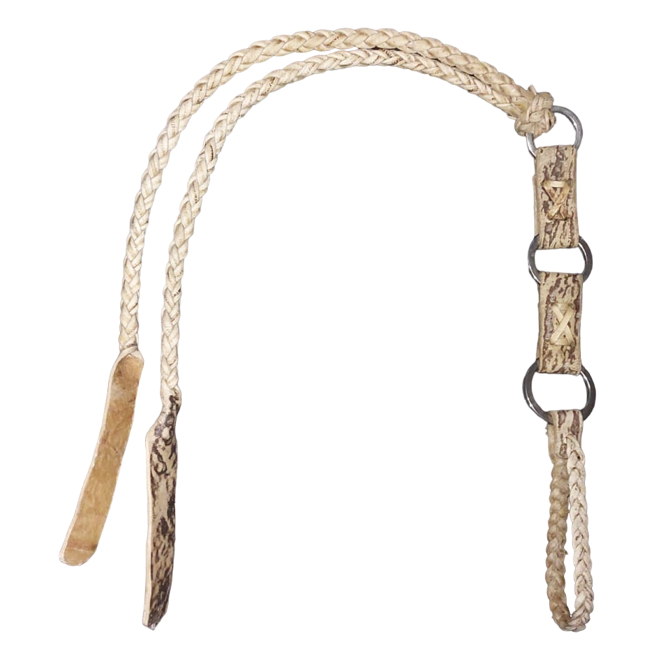 Tala Chicote De Couro Cru 2 Pernas Com Com 3 Argolas Inox em Oferta na Shopee